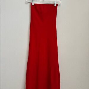 See You Monday Vibrant Red Dress